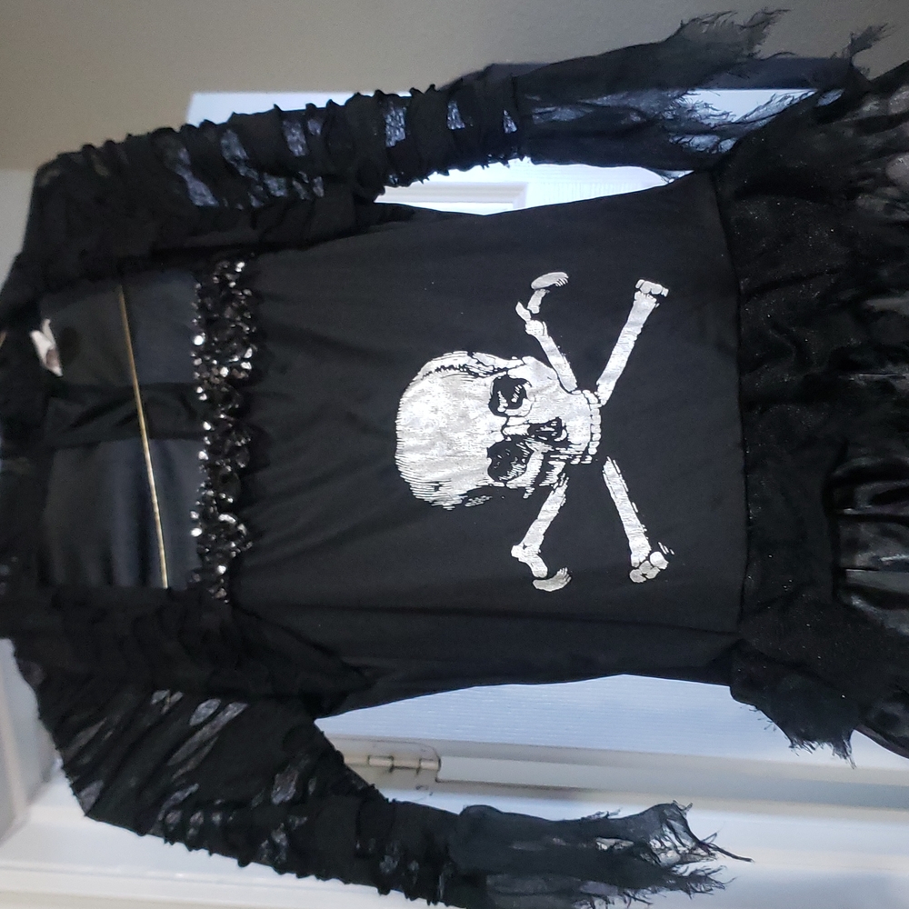 Skeleton girl costume dress